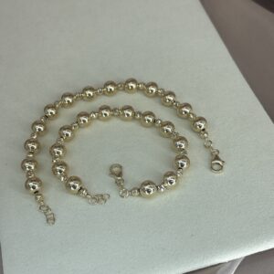 14k Solid Gold Jumbo Orb