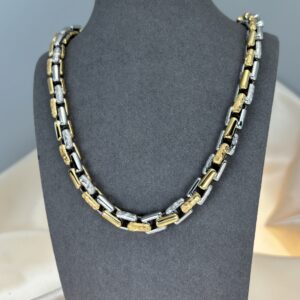 14k Yellow Gold multi orb link