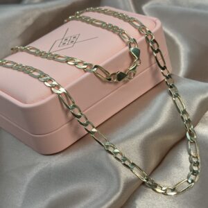 14k Solid U-Link Chain