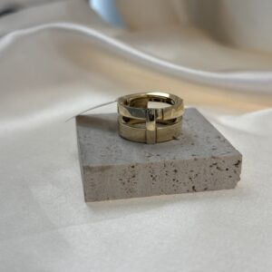 14K YELLOW GOLD VINTAGE CUFF RING