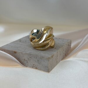 14K GOLD KNOT RING