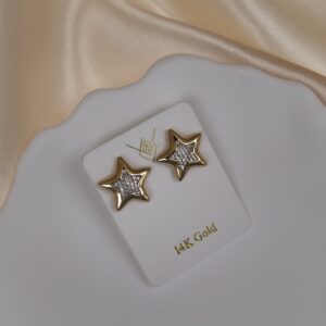 14K YELLOW GOLD STAR DIAMOND