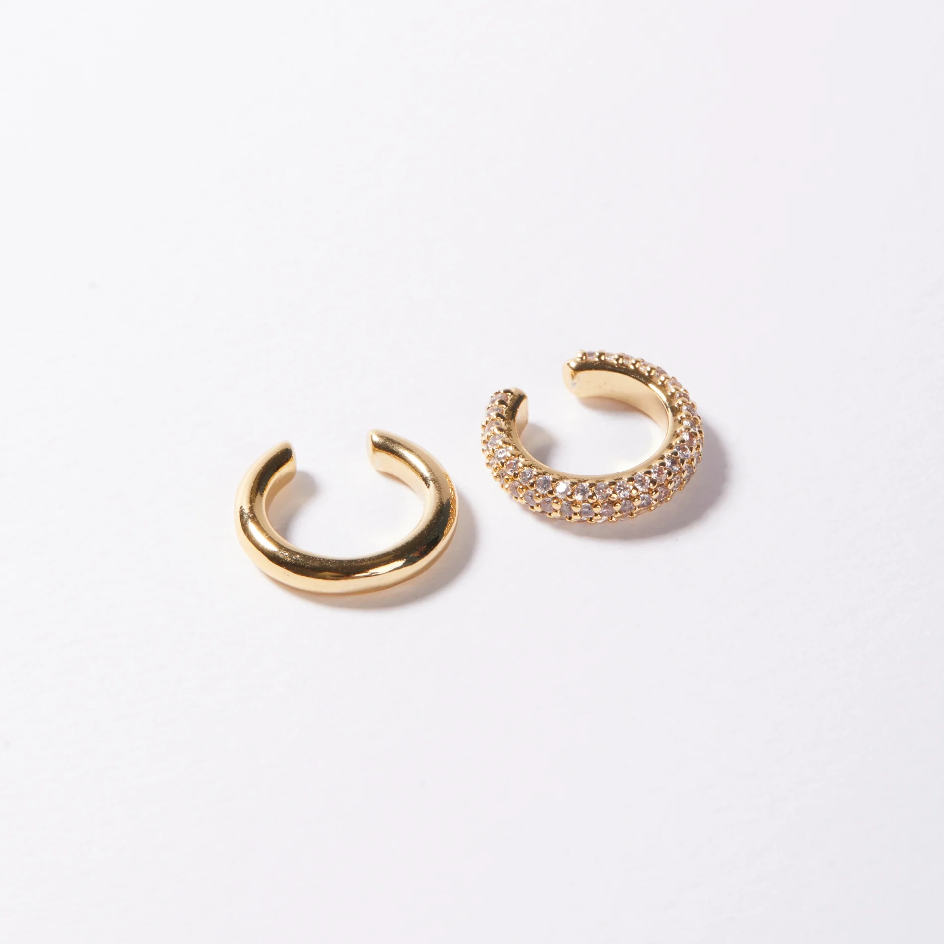 Earcuff Double Vera Gold