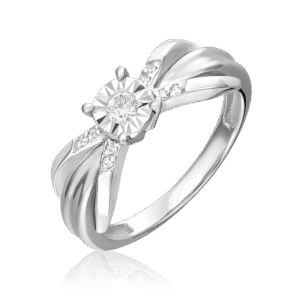 White gold Diamond Ring-103