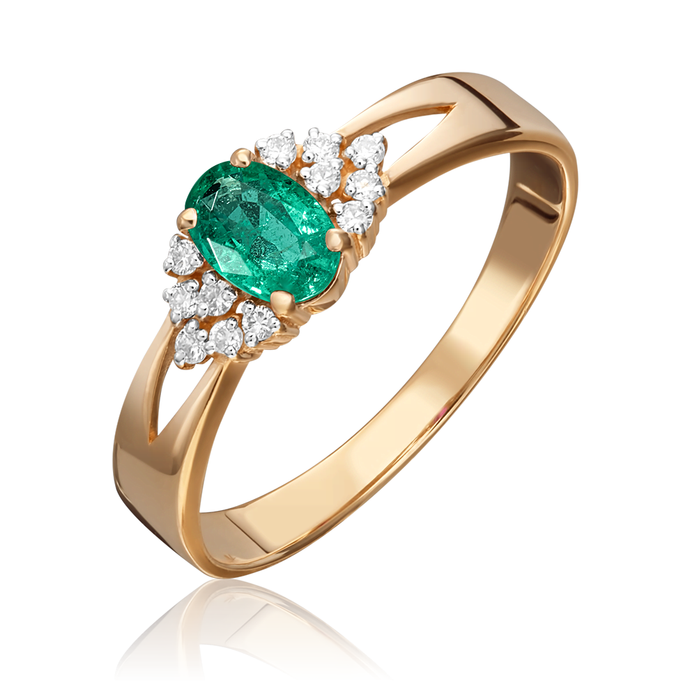 rose gold with emerald and diamonds-084