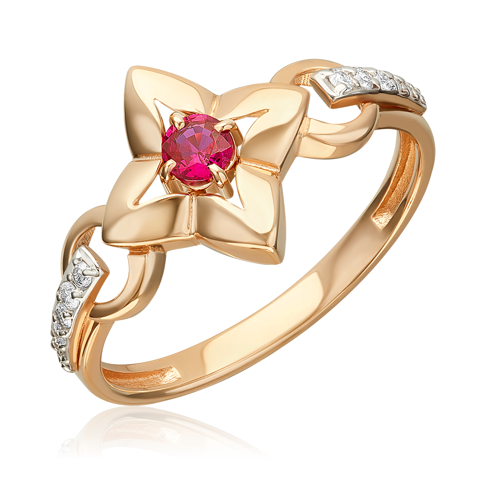 rose gold ring ruby and diamonds-055