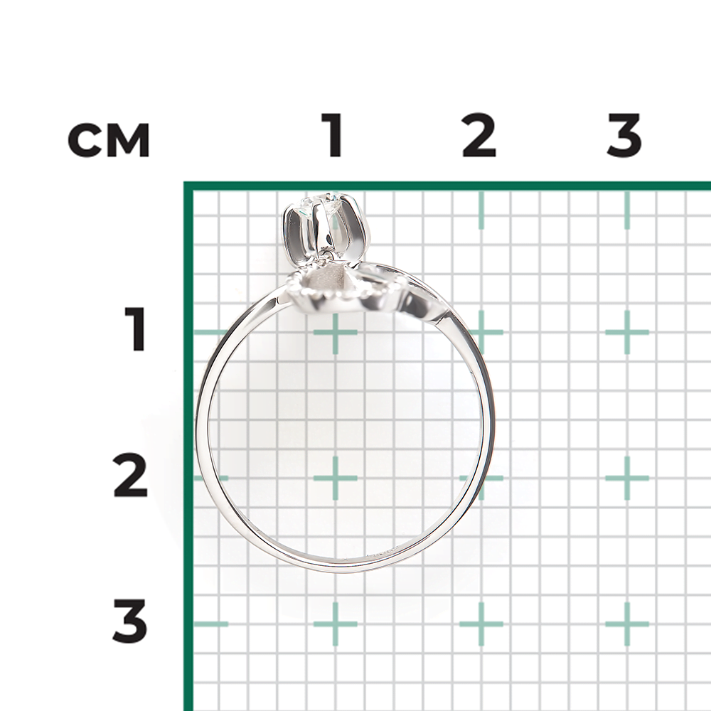 White gold diamond ring-006