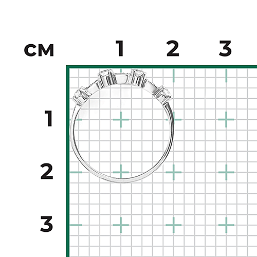 White Gold Diamond Ring-025