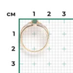 Rose gold with Emeralds and Diamonds-059