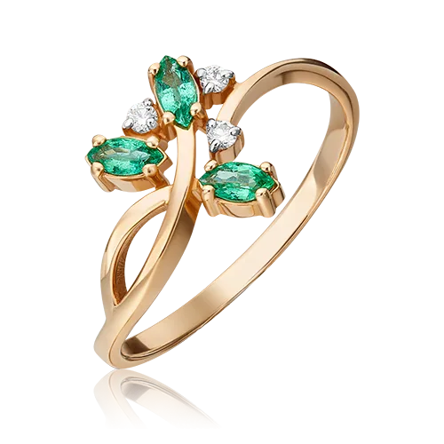 rose gold with emeralds and diamonds-056