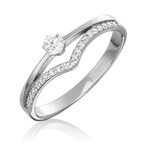 white gold diamond ring-05794