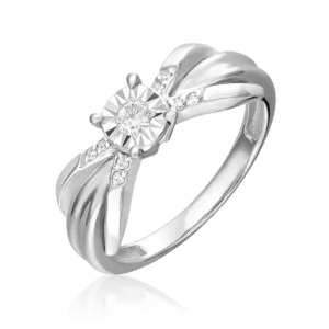 White gold Diamond Ring-103