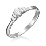 white gold diamond ring-075