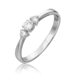 White Gold Diamond Ring-113