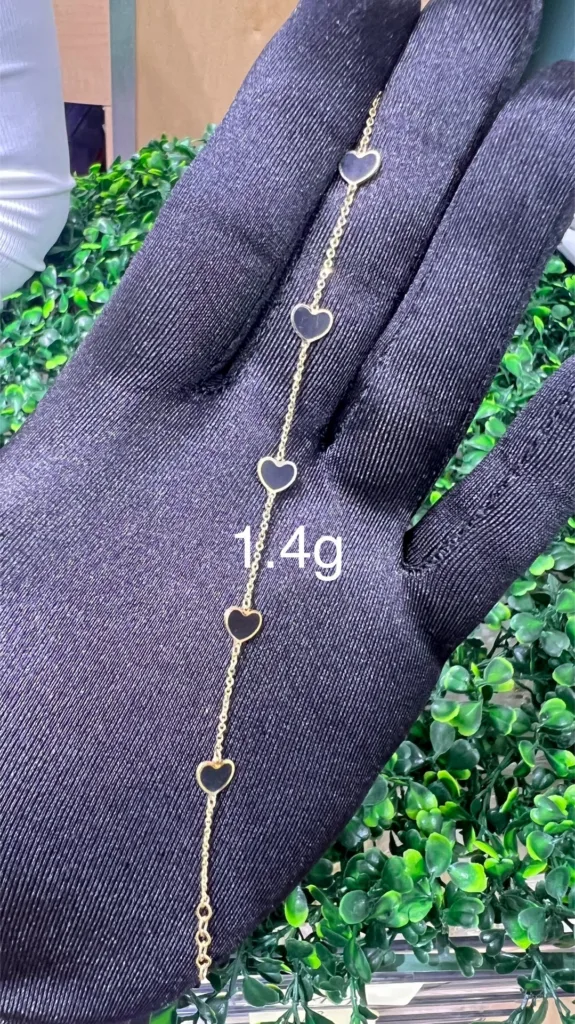 14K LP + MOP HEARTS – 081