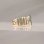 14K OVAL MALACHITE WDI – 092
