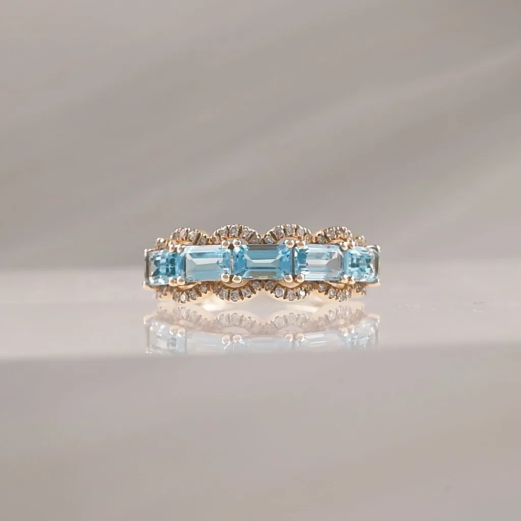 14K HEART MOP W/DIAMONDS – 763