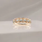 14K HEART MOP W/DIAMONDS – 763