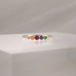 14K MULTI-COLOR W/DI – 280