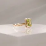 14K PERIDOT W/DI – 297