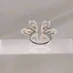 SILVER FLOWER CRISTALS 053