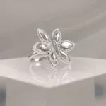 SILVER FLOWER CRISTALS 053