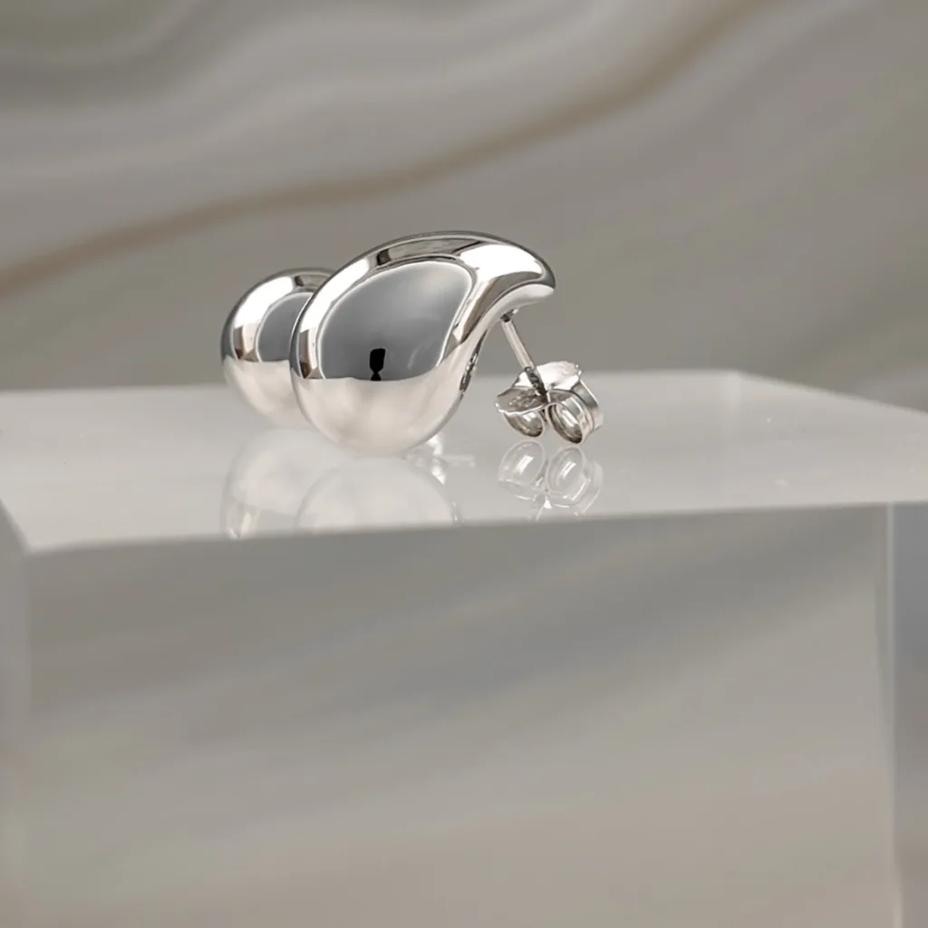 Silver Drops Earrings 040