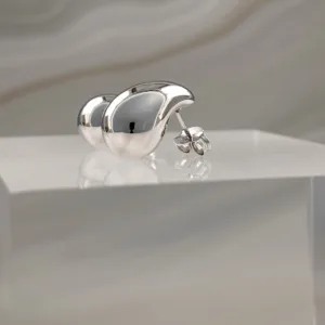 Silver Drops Earrings 040
