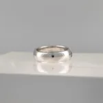 Silver Sun and Moon Band Ring 159
