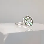 Silver Wheel Ring 122