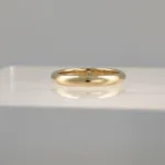 Silver band with stars ring 124