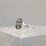 Silver Wheel Ring 122