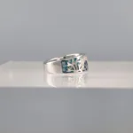 Silver Sea Horse Band Ring 148
