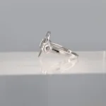 Silver Pearl Arum  Ring 144