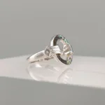 Silver Pearl Arum  Ring 144