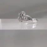 Silver Square and Octagonal Design 114