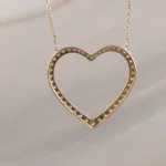 14K HEART DIAMONDS – 050