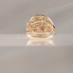 14K FLOWER W/RUBYS/DIAMONDS – 767