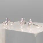 Silver Butterfly Toe Ring 175