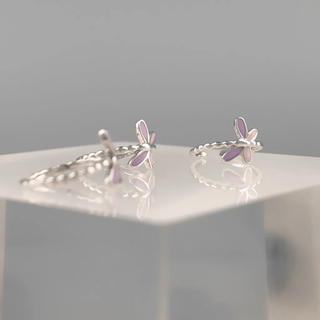 Silver Butterfly Toe Ring 175