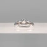 Silver Blue Line Ring 138