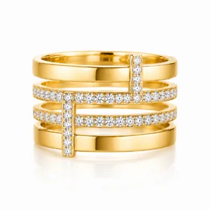 Diamond Crown Layers Ring – 111