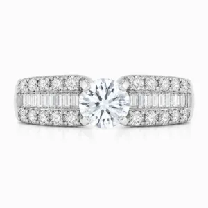 Radiant Diamond Embrace Ring – 113
