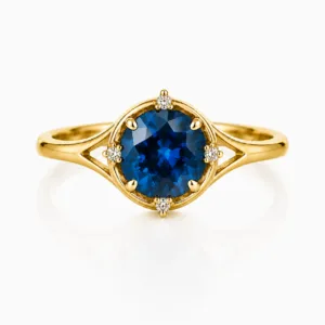 Ocean Halo Gemstones Ring – 118