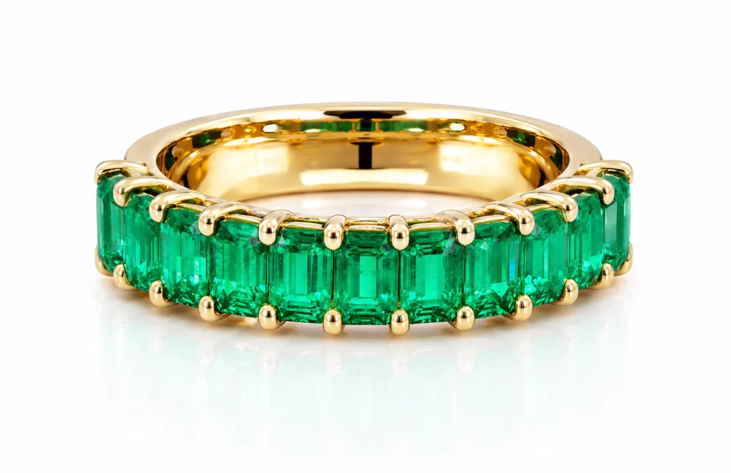Eternity Emerald Band Ring – 056