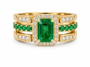 Emerald Royale Ascension Diamond Ring – 069